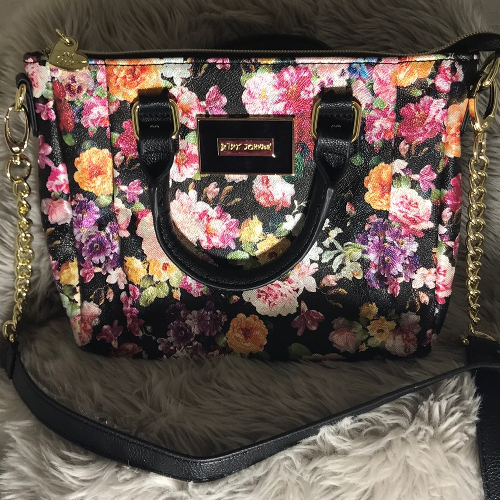 Betsey Johnson Floral Purse